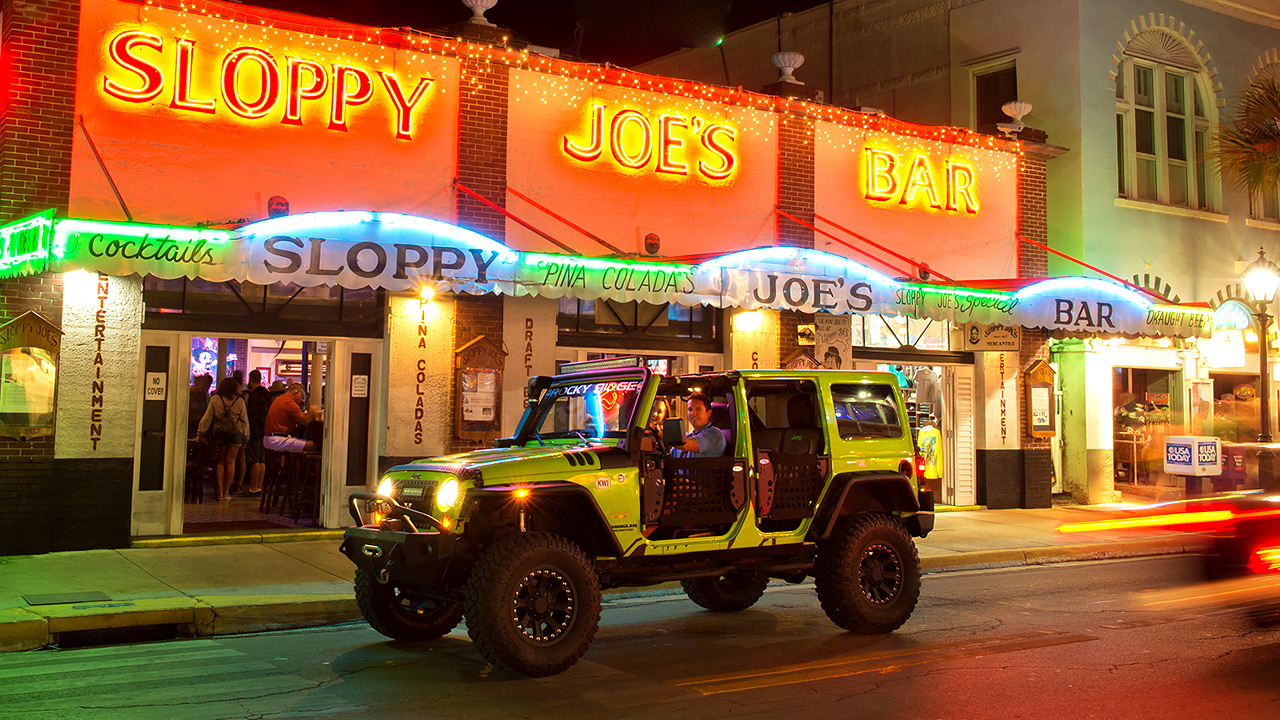 Jeep rental keys