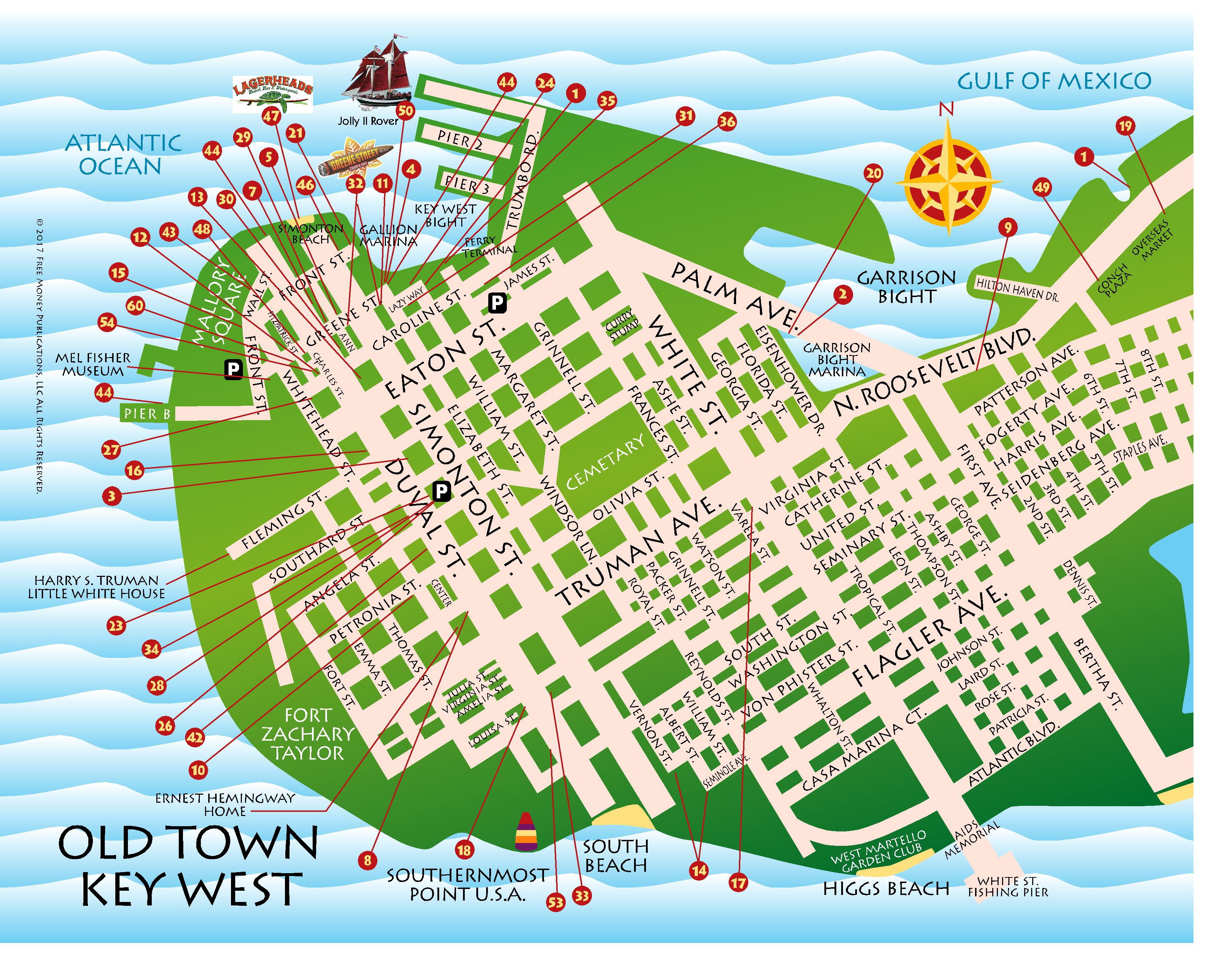 Maps, Key West / Florida Keys Key West / Florida Keys Money Saving