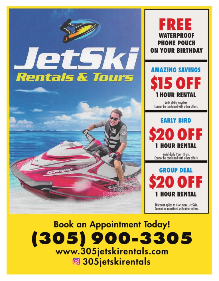 Jet Ski Rentals & Tours Key West Money Saving Discount Coupon Offer